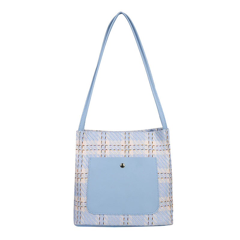 Fashion Single Shoulder Tote Bucket Bag