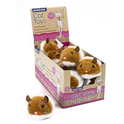 Ancol Jittery Mouse Cat Toy - Case of 12