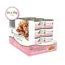 Applaws Tuna and Prawn 70g - Case of 24