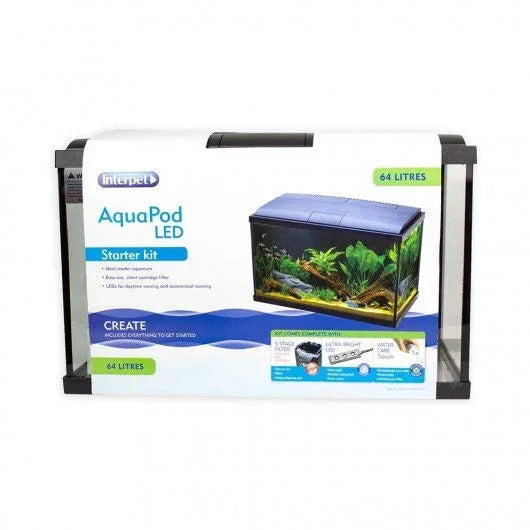 Aqua Pod Aquarium 22 Litres - STARTER KIT