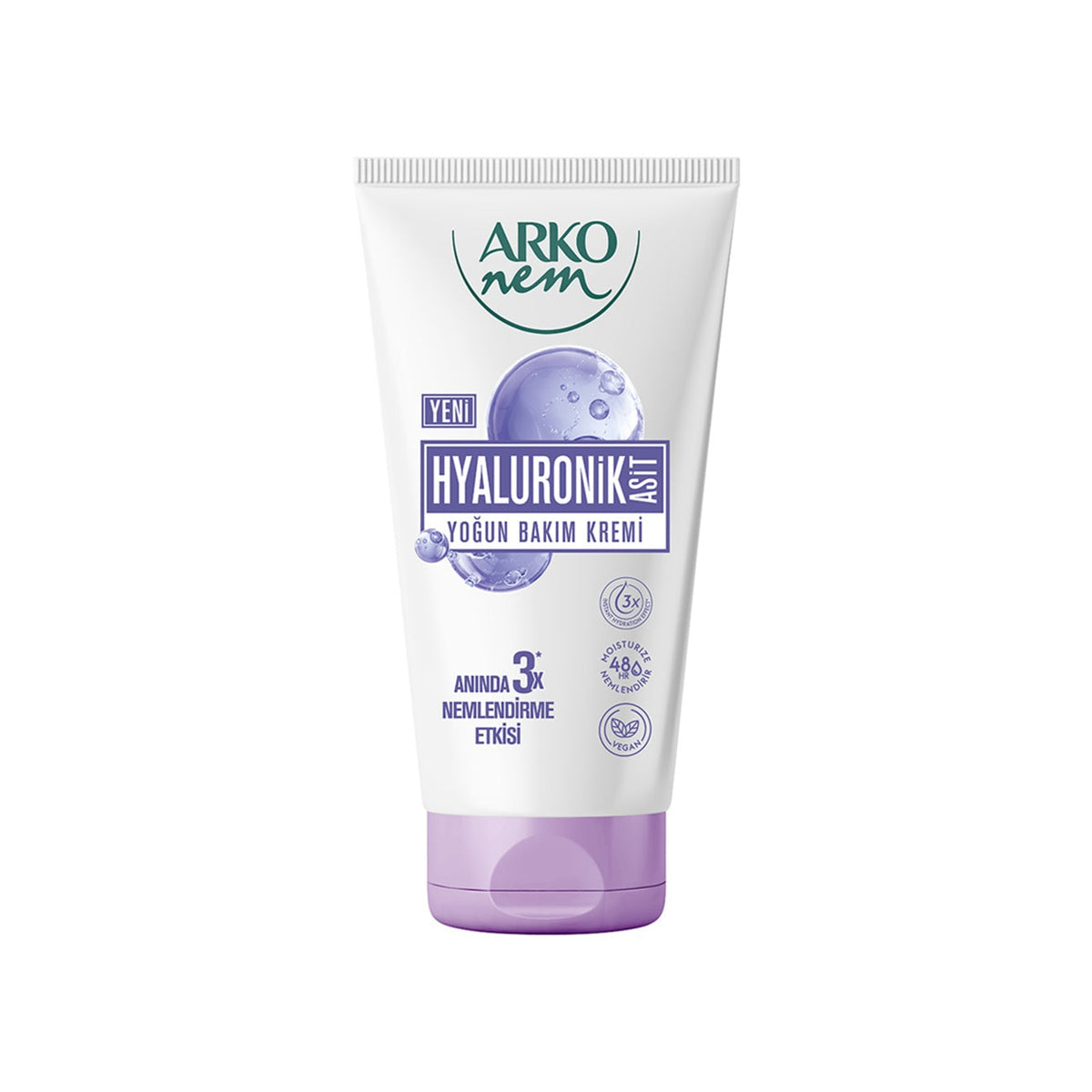 Arko Nem Hyaluronik Asit Yoğun Bakım Kremi - Hyaluronic Acid Intensive Care Hand & Body Cream 60ml