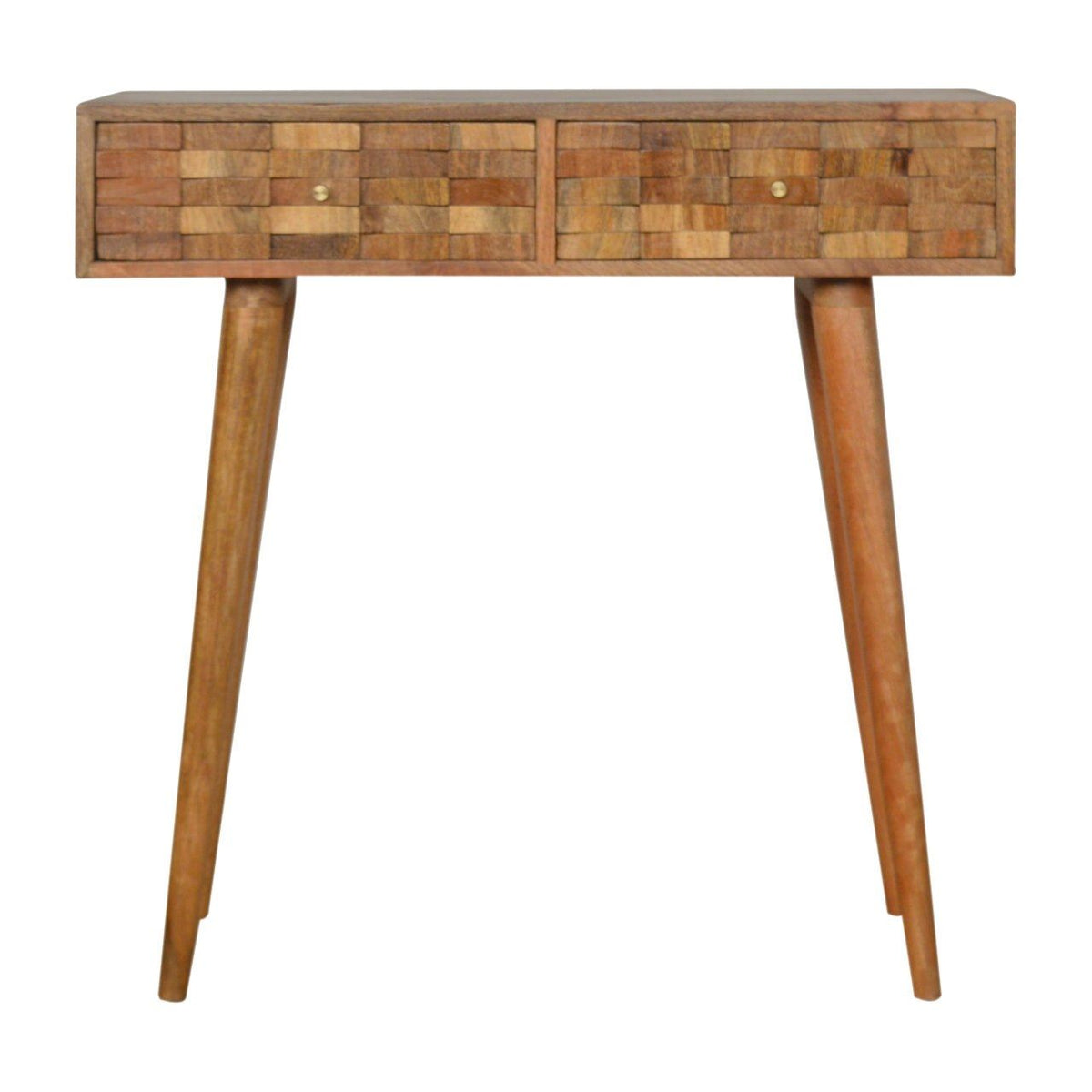 Artisan Tile Carved Sideboard