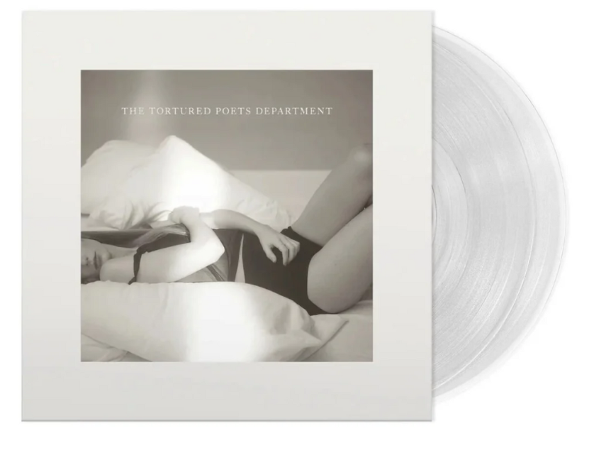 Taylor Swift - The Tortured Poets Department (Limited Edition Phantom Clear) Vinyl
