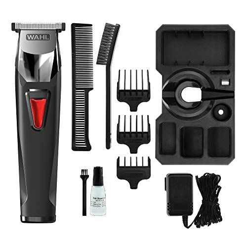 Wahl 9860-806 T-Pro Cordless T-Blade Trimmer with Precision Blades UK Plug