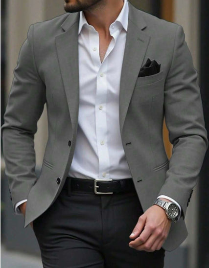 Men's Casual Light Business Suit Jacket