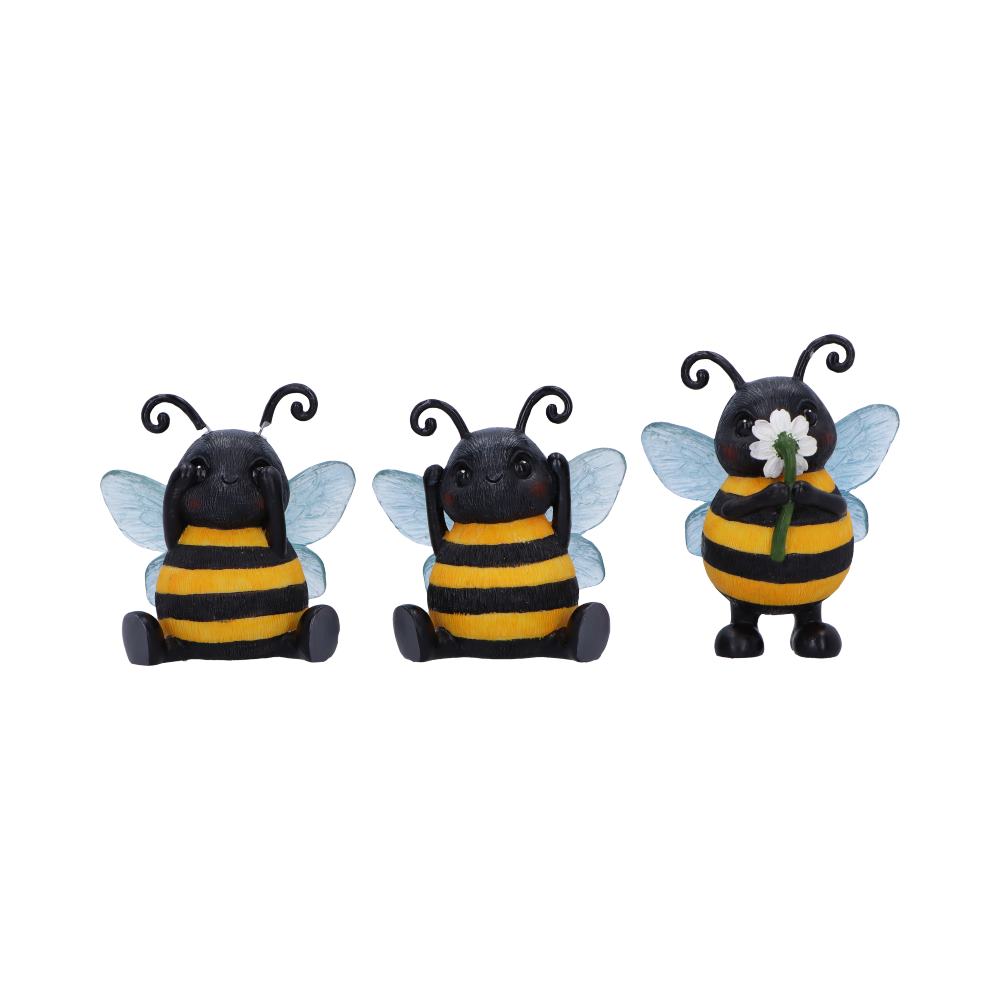 Three Wise Bees 9.5cm