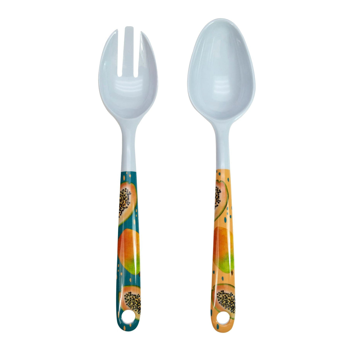 Papaya Bliss Salad Server Set