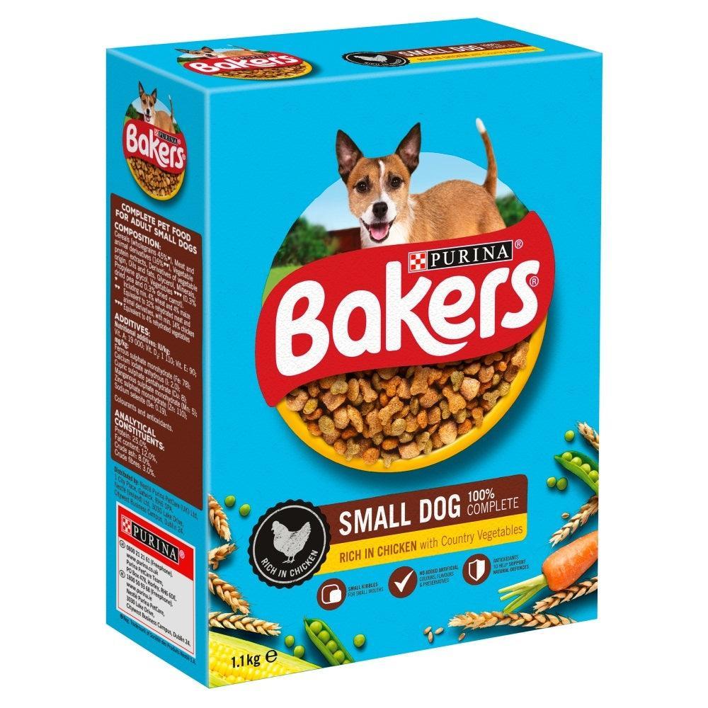 Bakers Complete Small Dog with Chicken 1.1kg - Case of 5