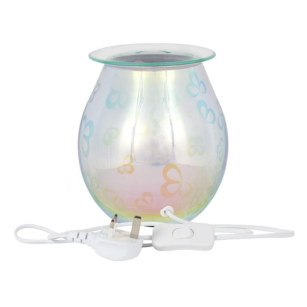 Flower Petal Light-up Electric Oil Burner