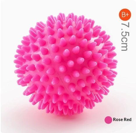 Hard thorn massage ball hand holding thorn ball touch training ball pvc acupressure massage ball yoga ball