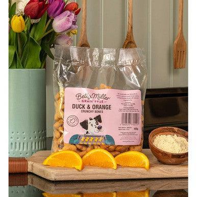 Betty Millers Grain Free Duck and Orange Bones 400g - Case of 6