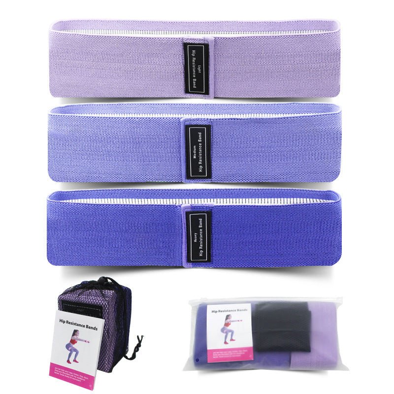 Body shaping squat hip circle yoga fitness tension belt resistance belt stretch belt