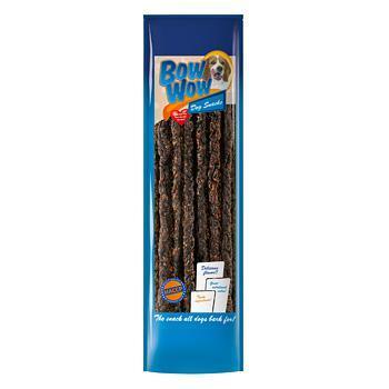 Bow Wow Goose Liver Sausage Dog Treats 150g - Case of 12