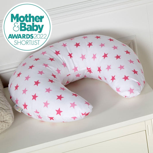 Nursing Pillow Cover - Little Pink Star