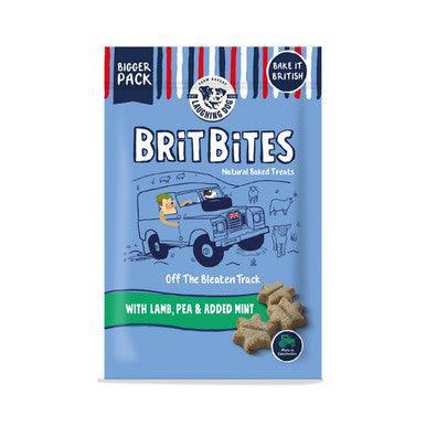 Laughing Dog Brit Bites Wheat Free Lamb Pea and Mint 175g - Case of 7