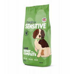 Burgess Sensitive Adult Dog Food – Lamb & Rice 12.5kg