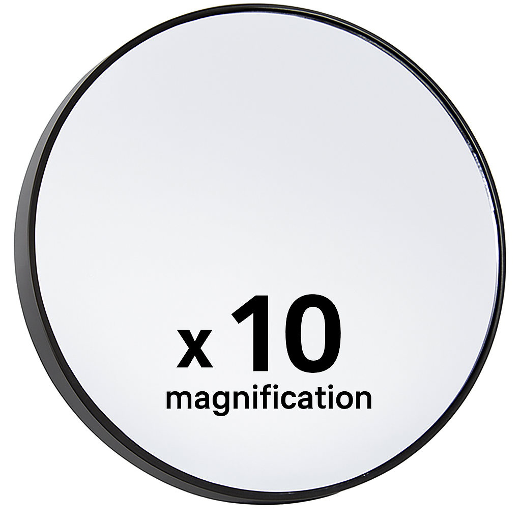 10 Times Magnification Mirror