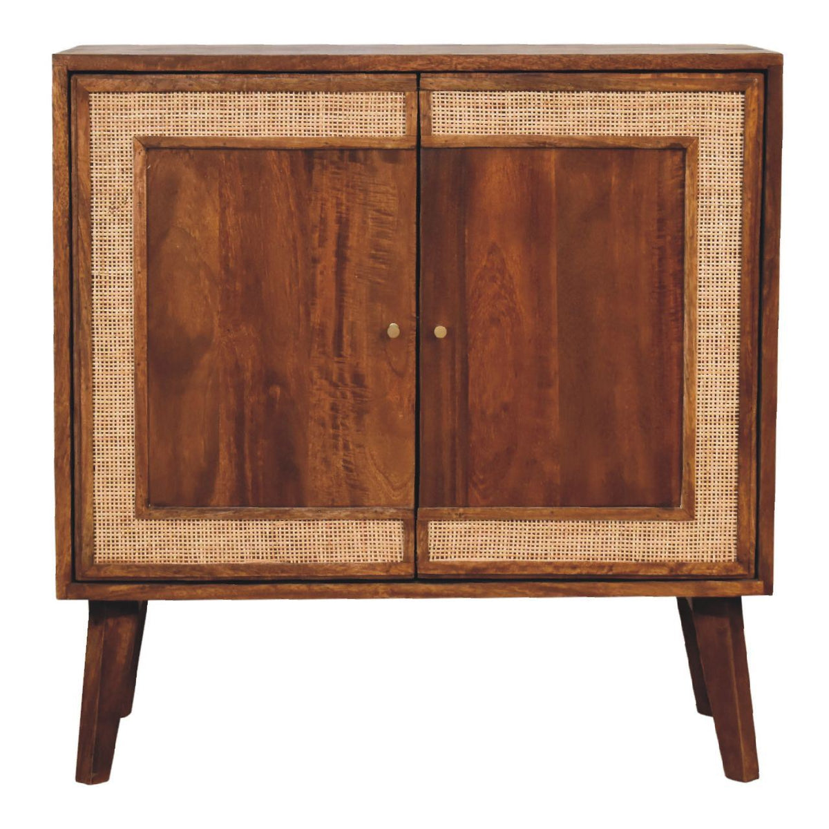 Artisan Carved Chestnut Cabinet