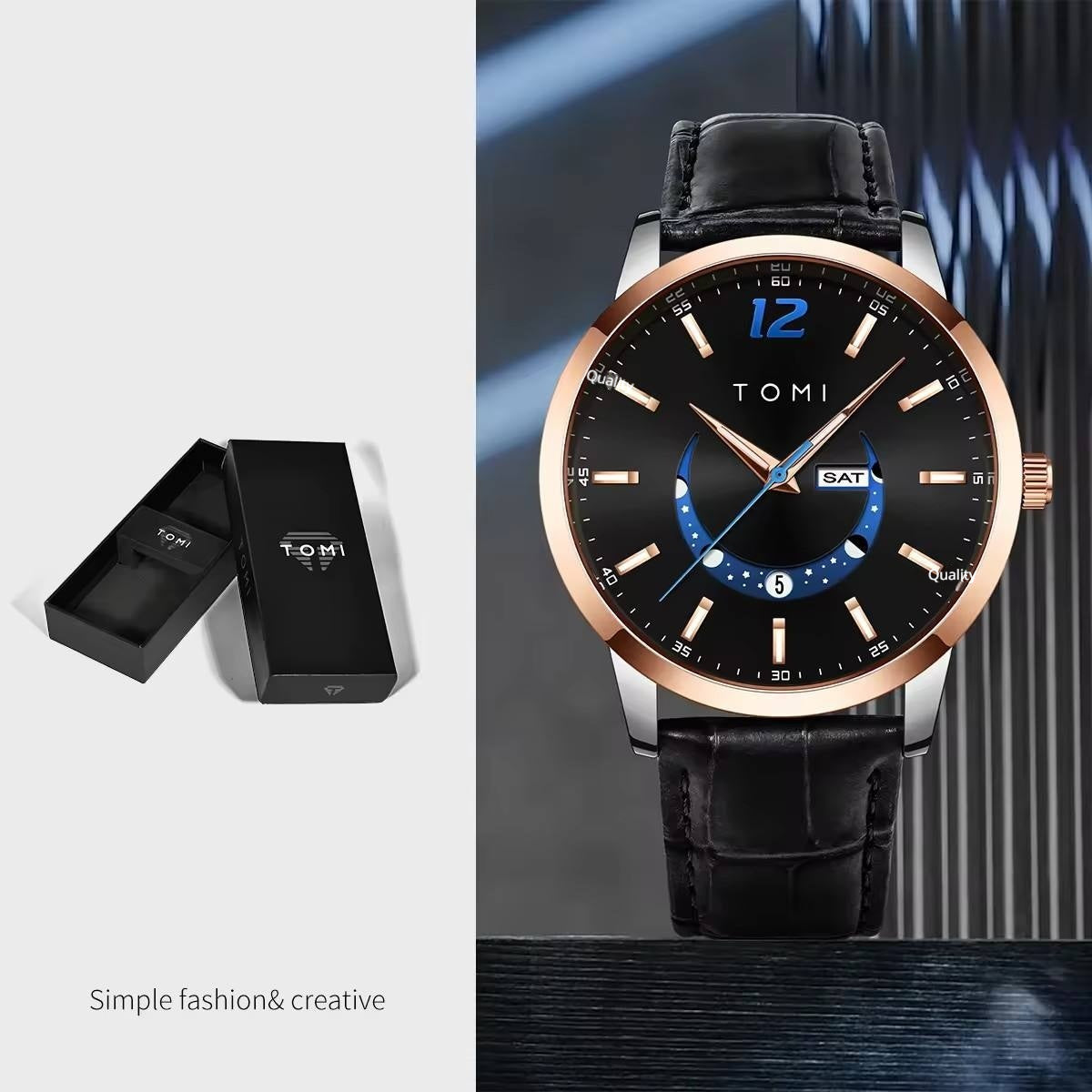 Men's Fashionable And Luxurious Business Quartz Watch