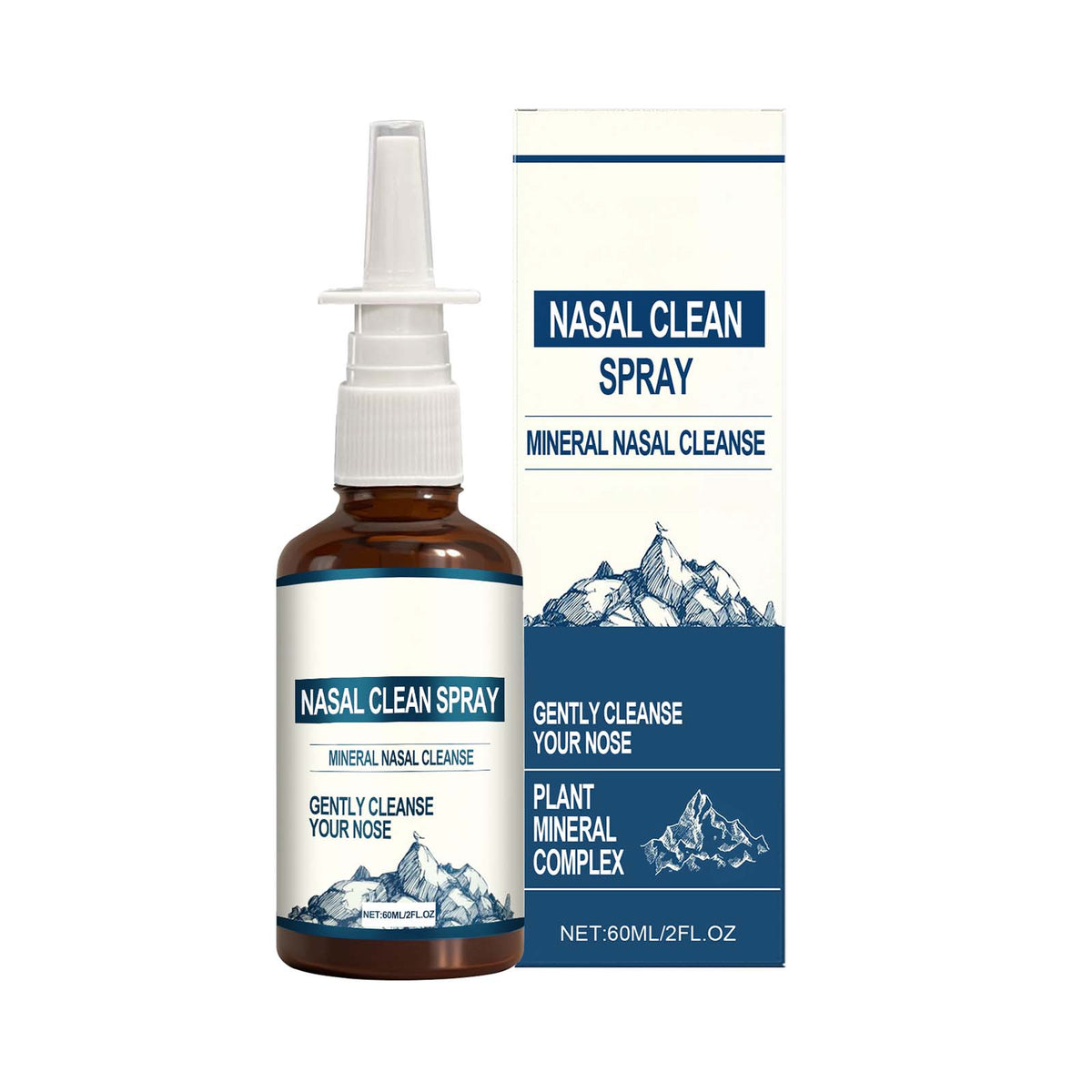 Pool Purifying Liquid Washing Machine Cleaning Tablets Wood Polishing Beeswax Spray Gentle Nasal Cleansing Spray 60ml