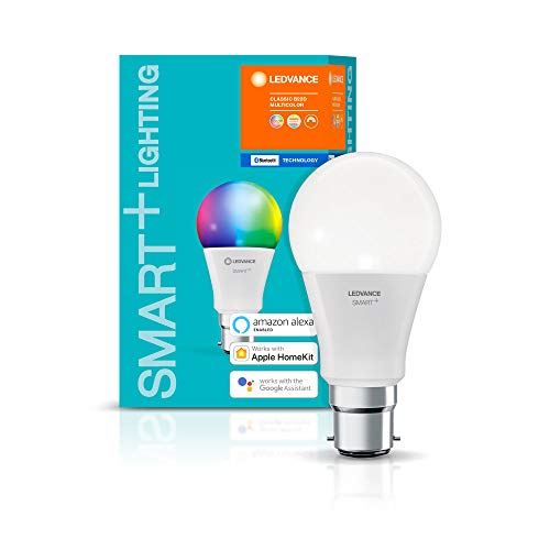 Ledvance LV208476 Smart Bluetooth Classic A 60W Bulb RGBW B22D