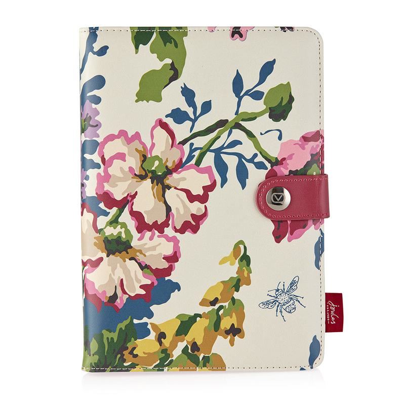 VQ Joules Cambridge Floral 7/8 Inch Universal Tablet Case