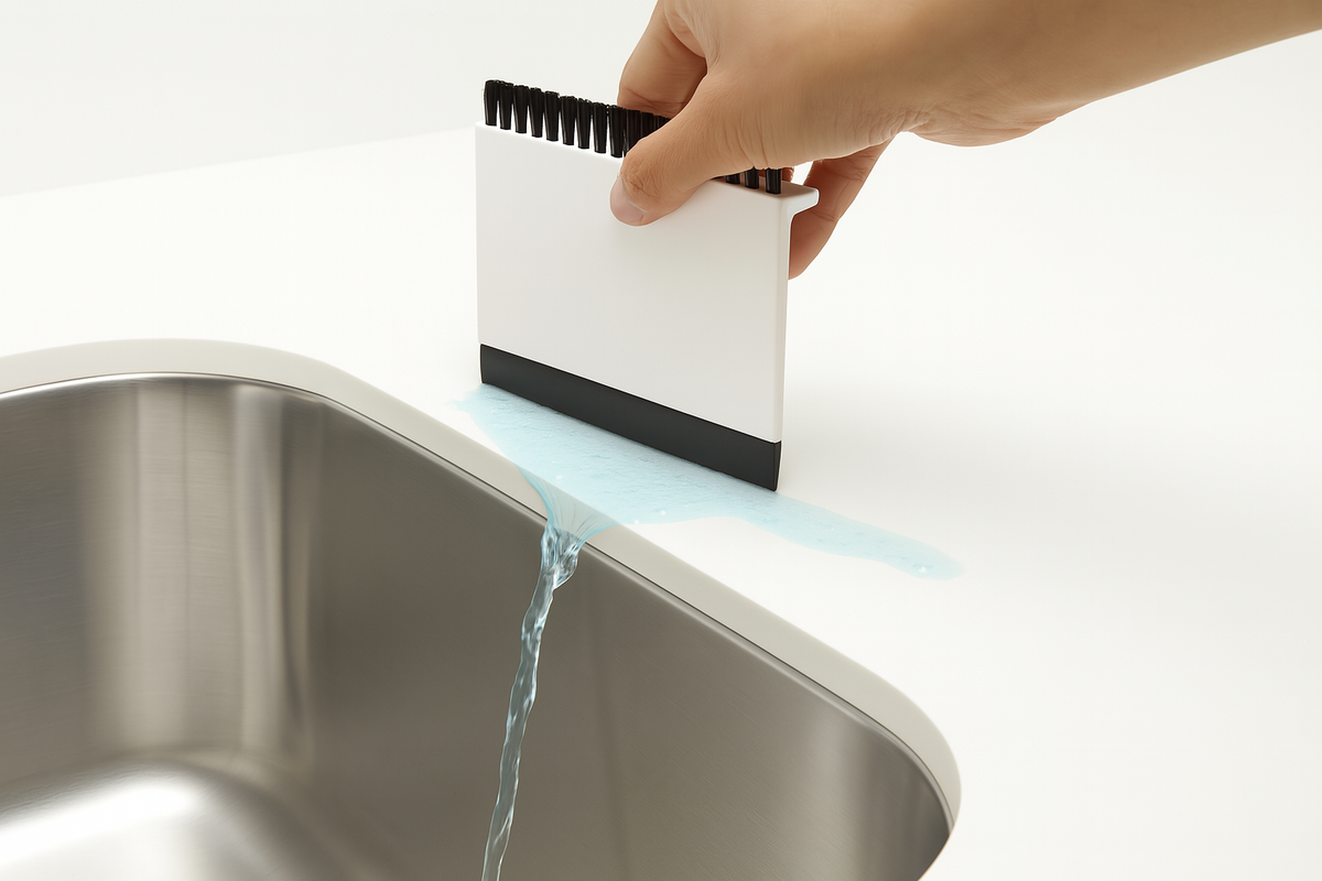 2 in 1 Counter Top Wiper
