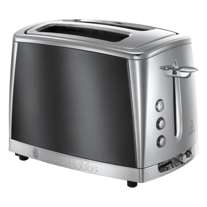 Russell Hobbs Luna Grey 2 Slice Toaster