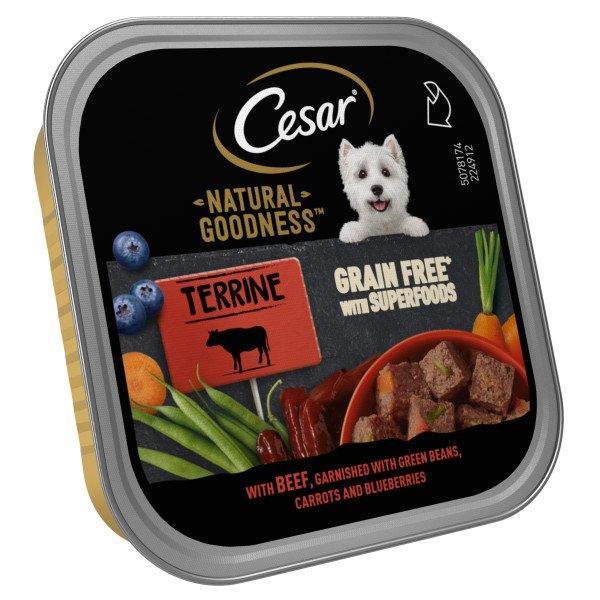 Cesar Natural Goodness with Beef in Loaf 100g - Case of 16
