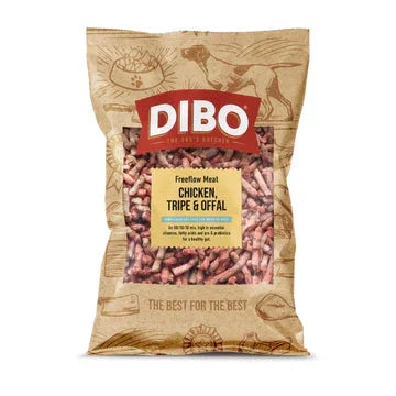 Chicken, Tripe and Offal Freeflow 1kg DIBO - Case of 8