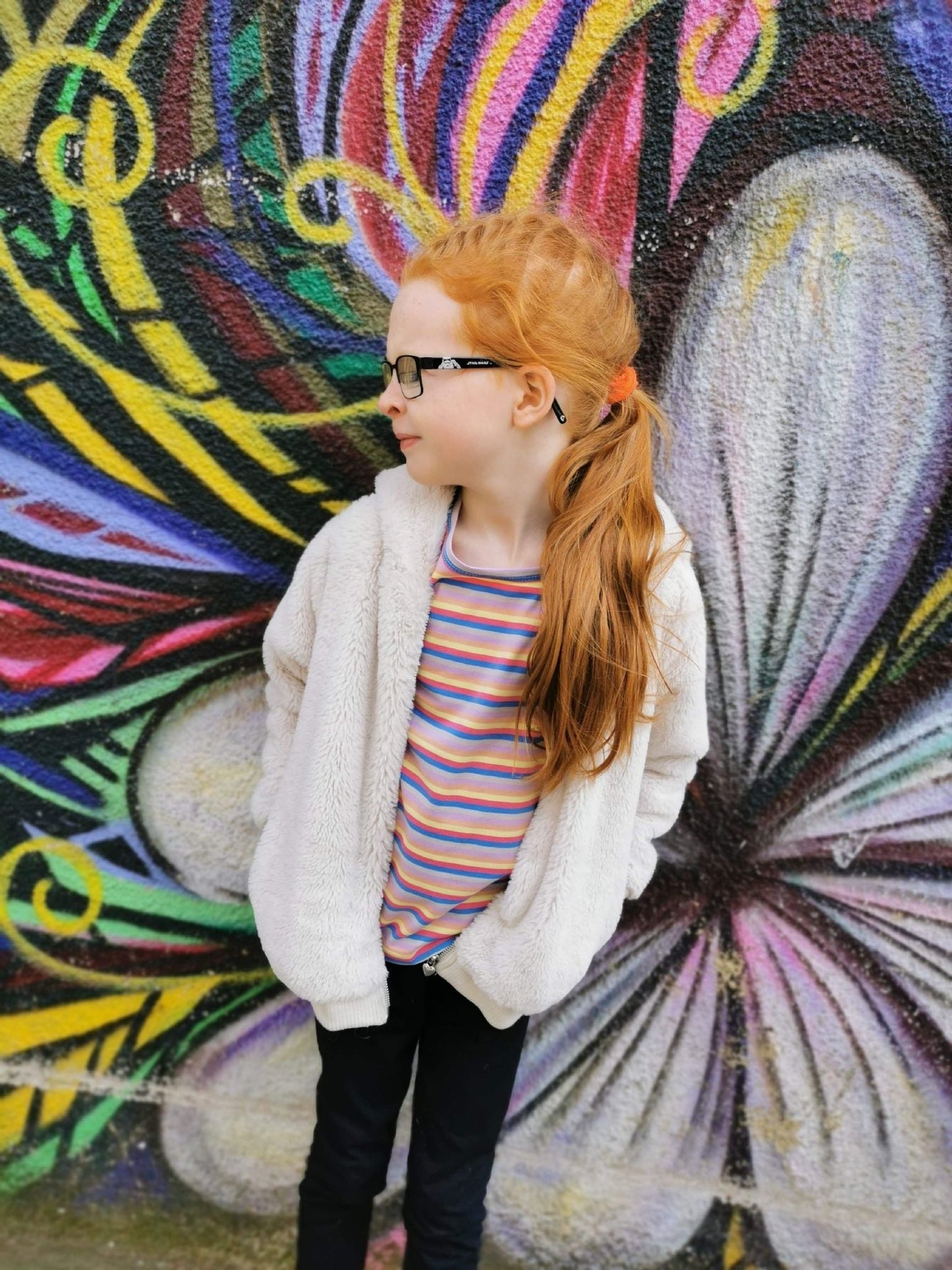 Chloe Rainbow Kids Top – Soft Cotton Unisex T-Shirt | Newborn to 6 Years