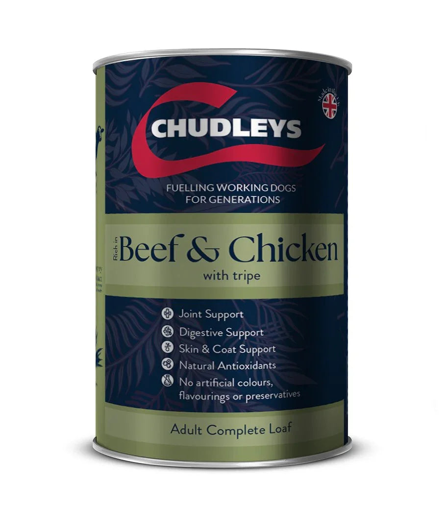 Chudleys Beef and Chicken Tripe Wet 395g - Case of 12