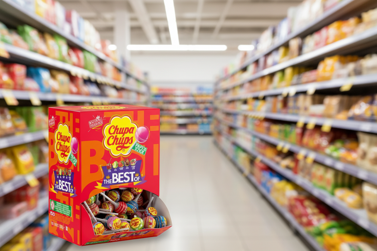 100 x Chupa Chups 50 Lutscher verschiedene Geschmacksrichtungen 600G