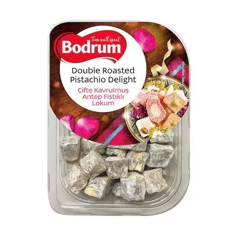 Bodrum Turkish Delight Double Roasted Pistachio 200g