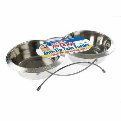 Classic Anti-Tip Feeder and Dishes 1900ml - Case of 2