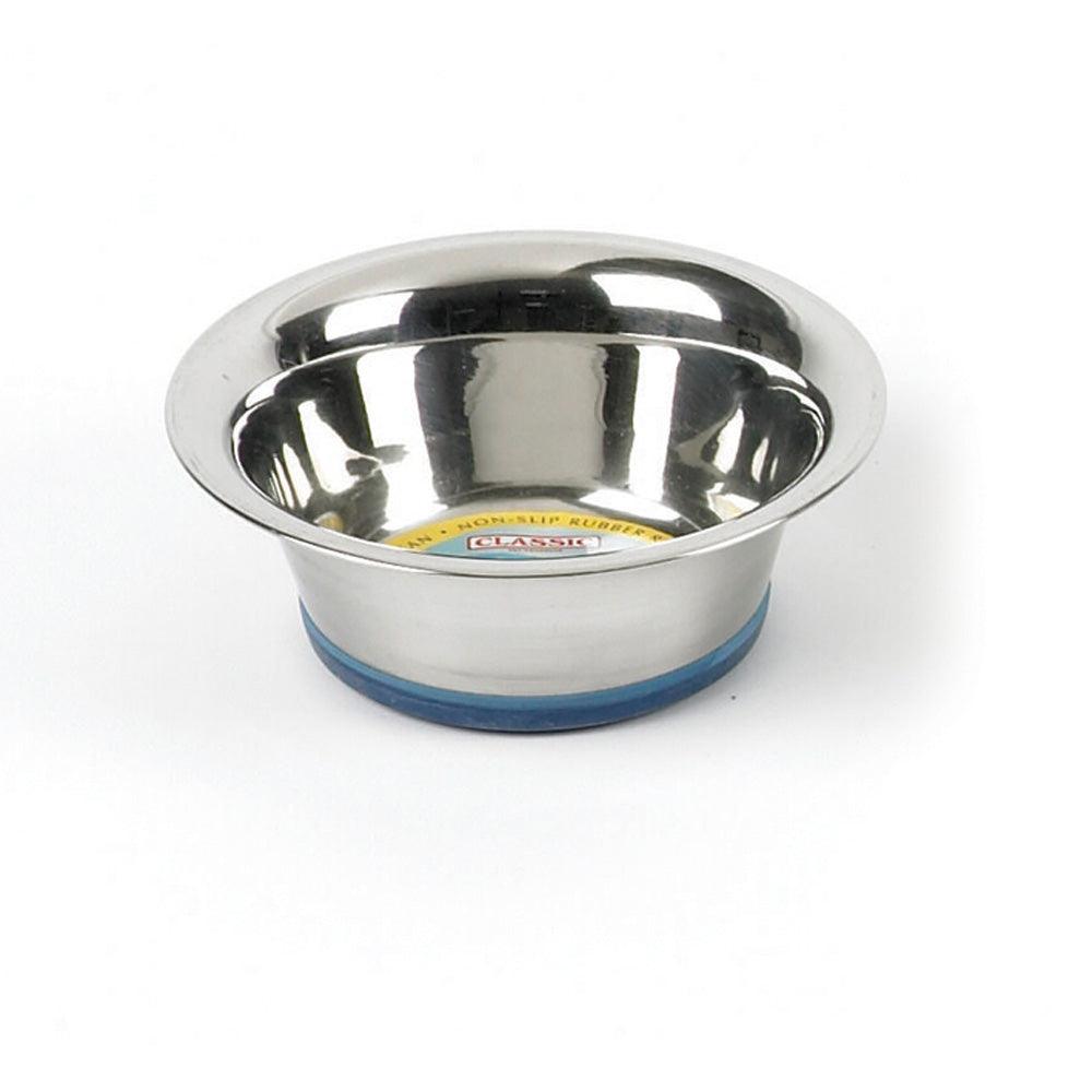 Classic Stainless Steel Non-Slip Dish 11cm - Case of 6