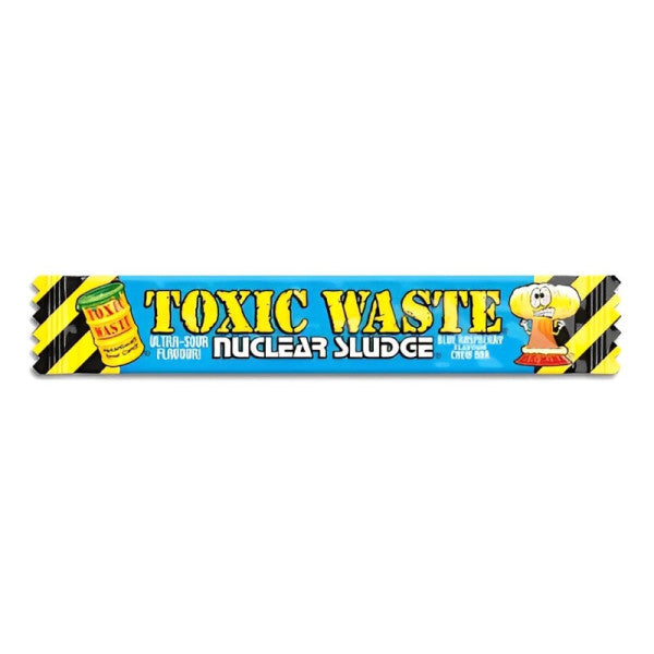 50 x Toxic Waste Blue Raspberry Kaukaugummi – 20 g