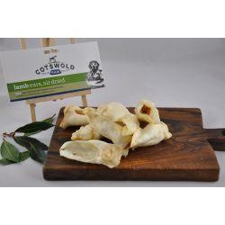 Cotswold Raw Lamb Ears Without Fur, 100g - Case of 20