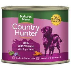 Country Hunter 80% Wild Venison with Superfoods, 600g - Case of 6