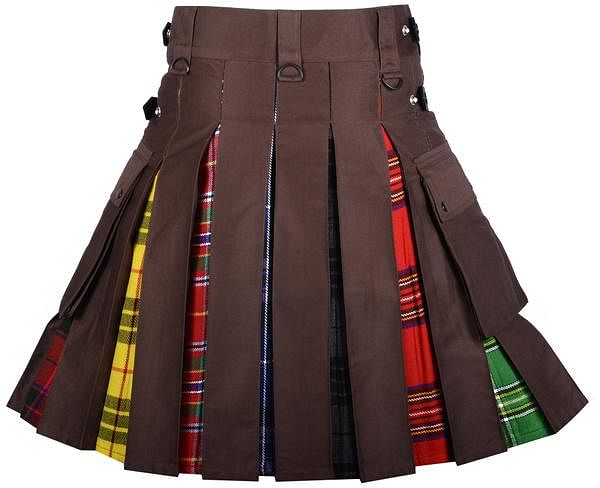 Custom Made LGBT Pride Utility Hybrid Kilt