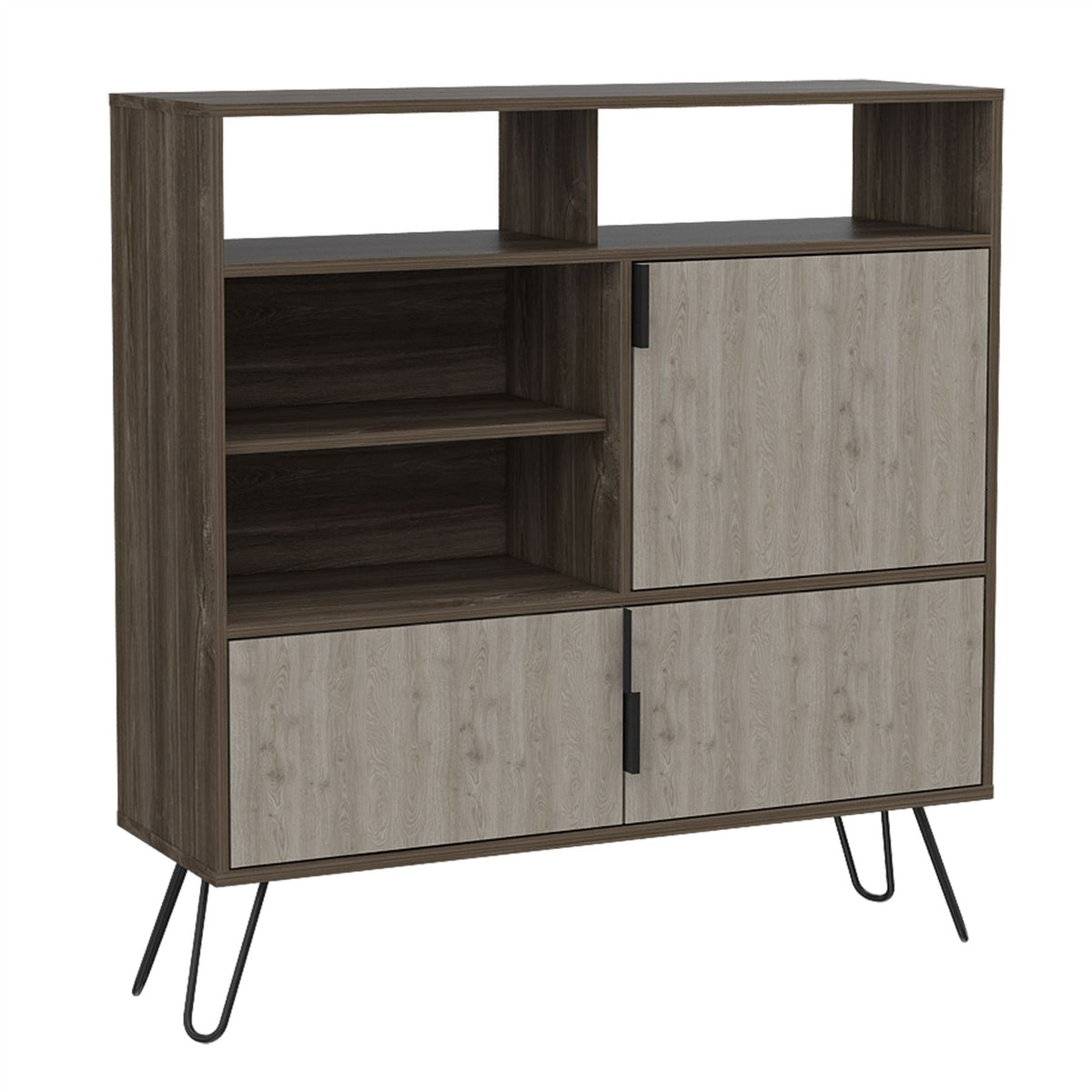 Nevada Smoked Oak High Sideboard