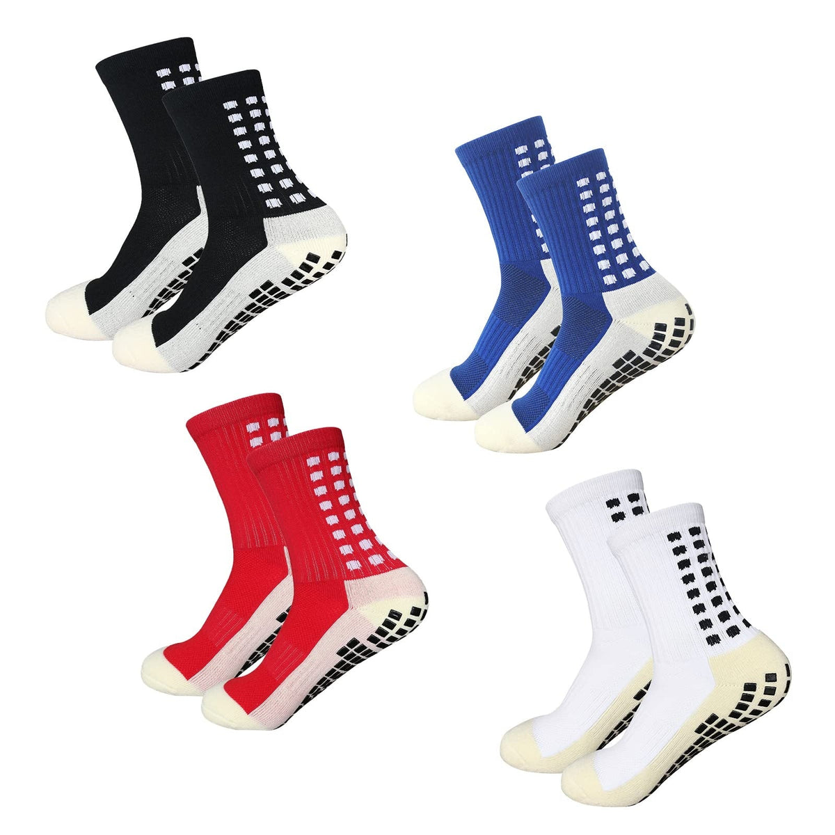Thickened Sweat And Odor Absorbing Adhesive Non Slip Socks