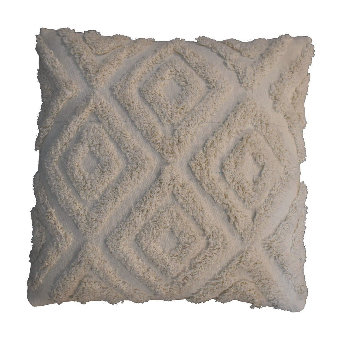 Artisan Cream Mini Diamond Cushion Set of 2