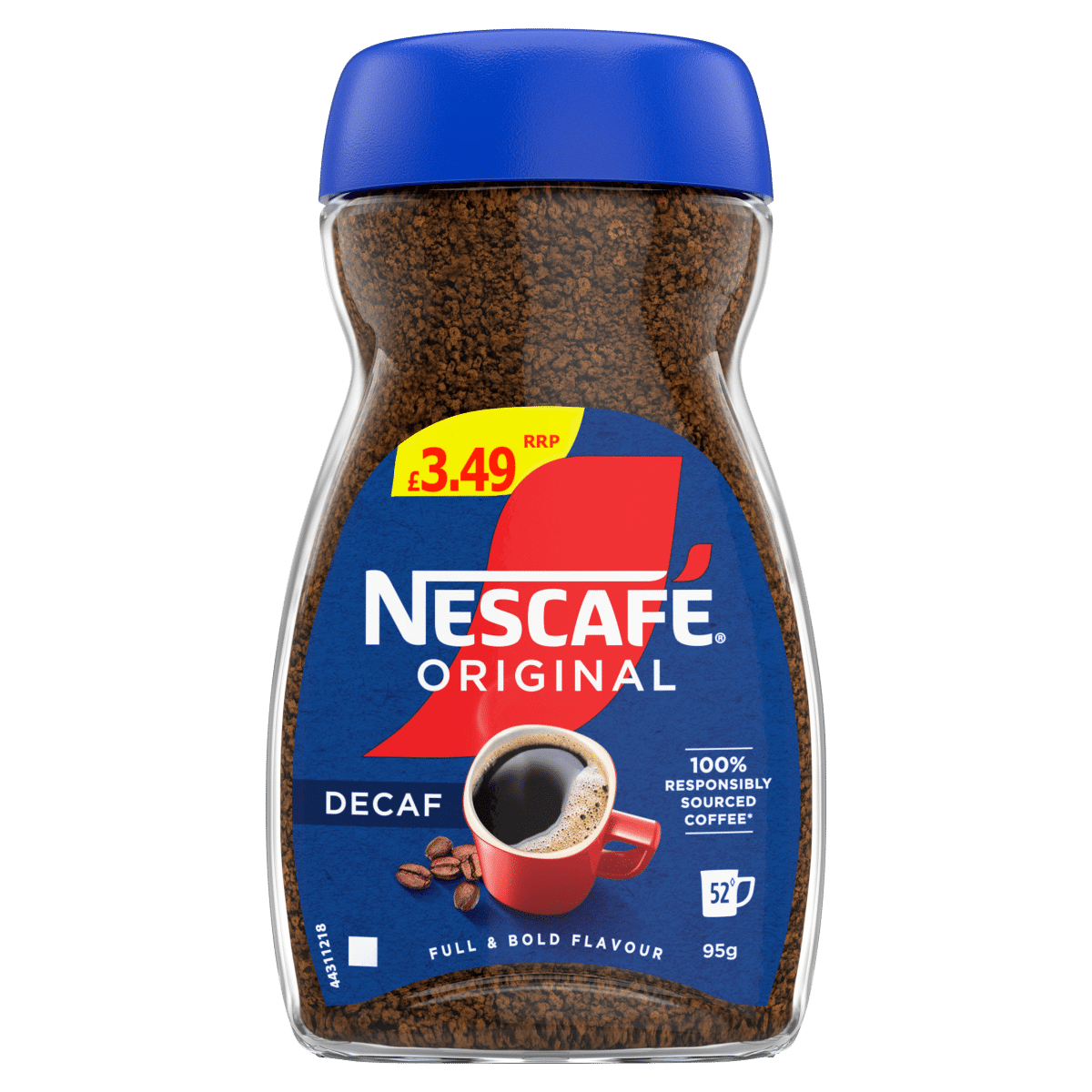 6 x Nescafé Original Descafeinado - 95 g