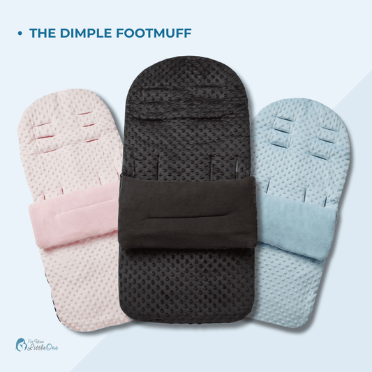 Universal Dimple Footmuff / Cosy Toes – Fits All Pushchairs, Prams & Buggies