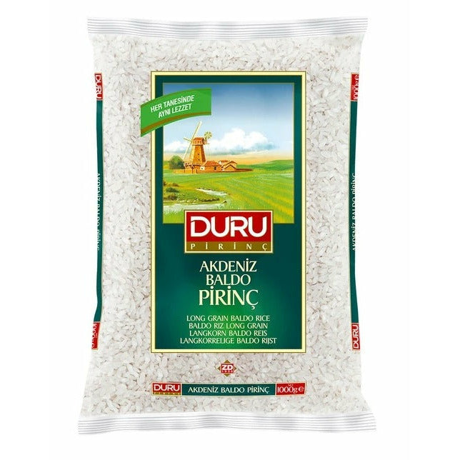 Duru Mediterranean Baldo Rice (Akdeniz Baldo Pirinci) 1 kg