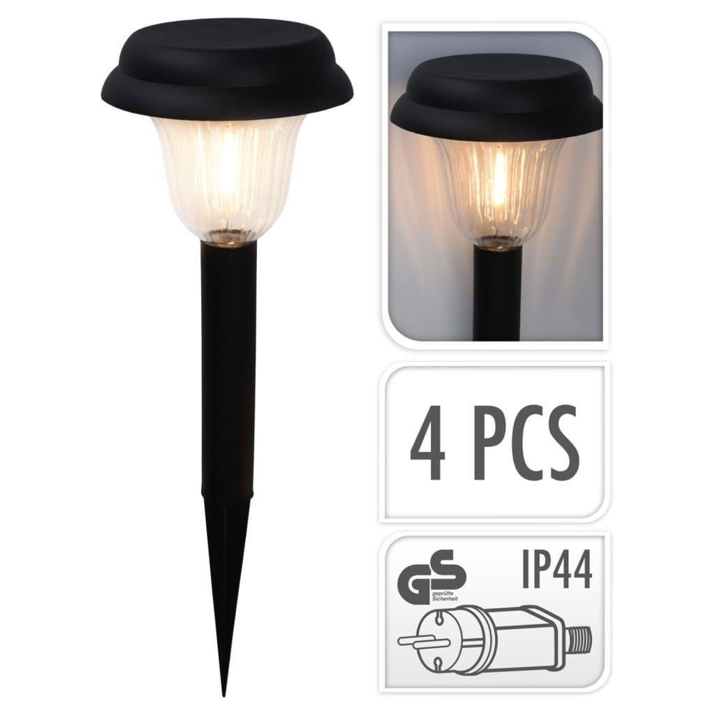 Ground Lights 16cm x 16cm x 45cm - 4pcs Set