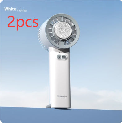 Summer Gadget Handheld Turbo Jet Fan Mini Portable Ice Cold Fan Generation Brushless Motor Wind High Speed Duct Fans Violent Blower