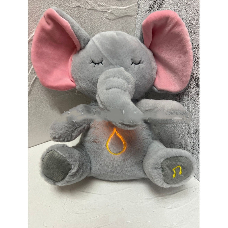 Breathing Rabbit Soothing Sensory Plush Toy With Relieve Anxiety Bunny Comforter Breathes For Newborn Conciliate Baby