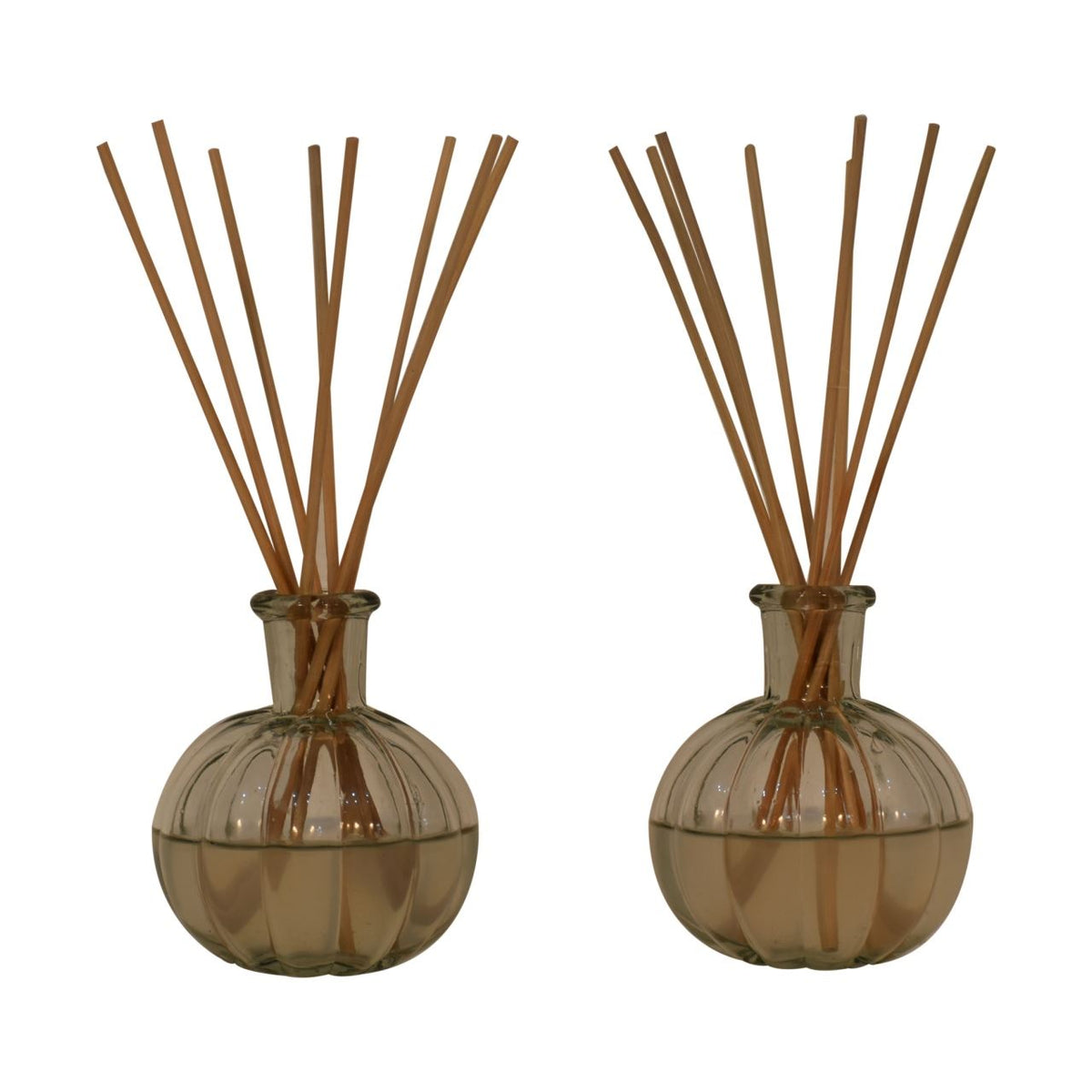 Artisan Amia Glass Bottle Diffuser Set (Lavender & Oudh)